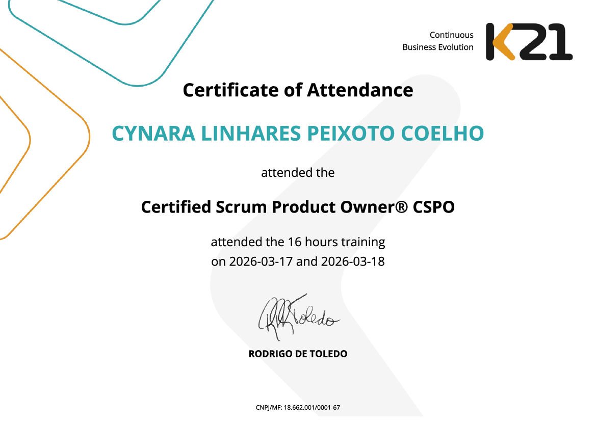 Certificado K21